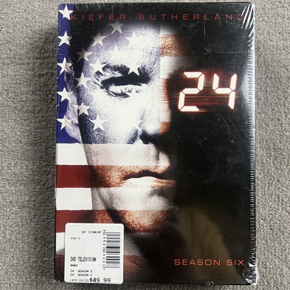 24 Season Six DVD Collector's Edition Box Set New Sealed Kiefer Sutherland Fox — photo 2